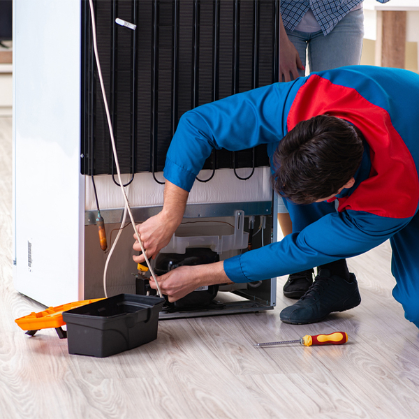 how much do you charge for refrigerator repair services in Kanopolis KS